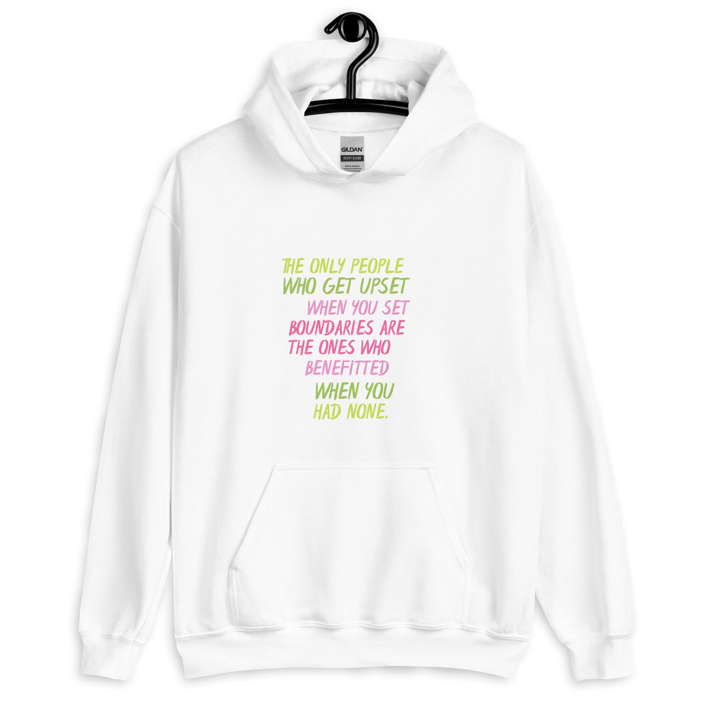 Boundaries Men Hoodie