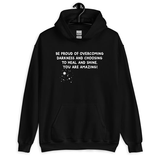 Men heal and shine Hoodie