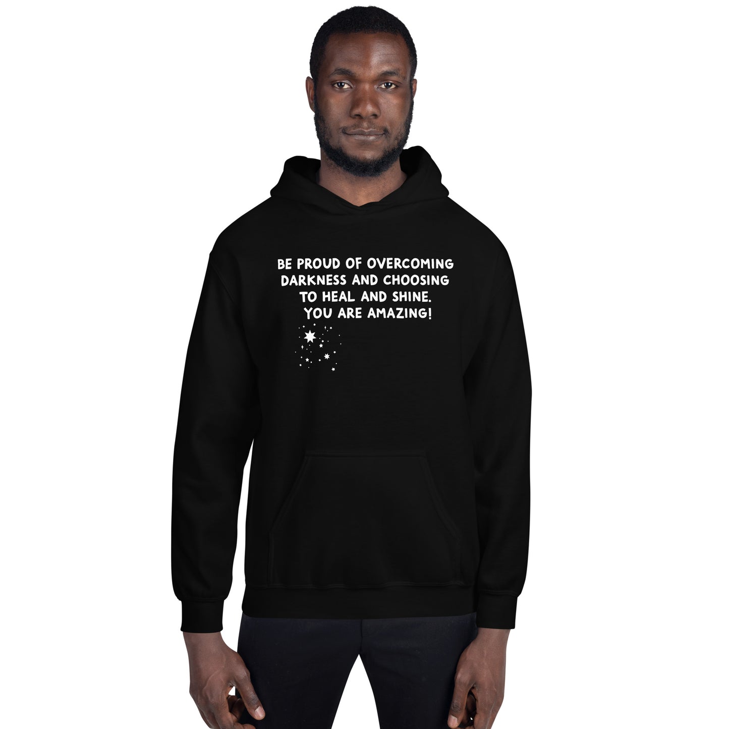 Men heal and shine Hoodie