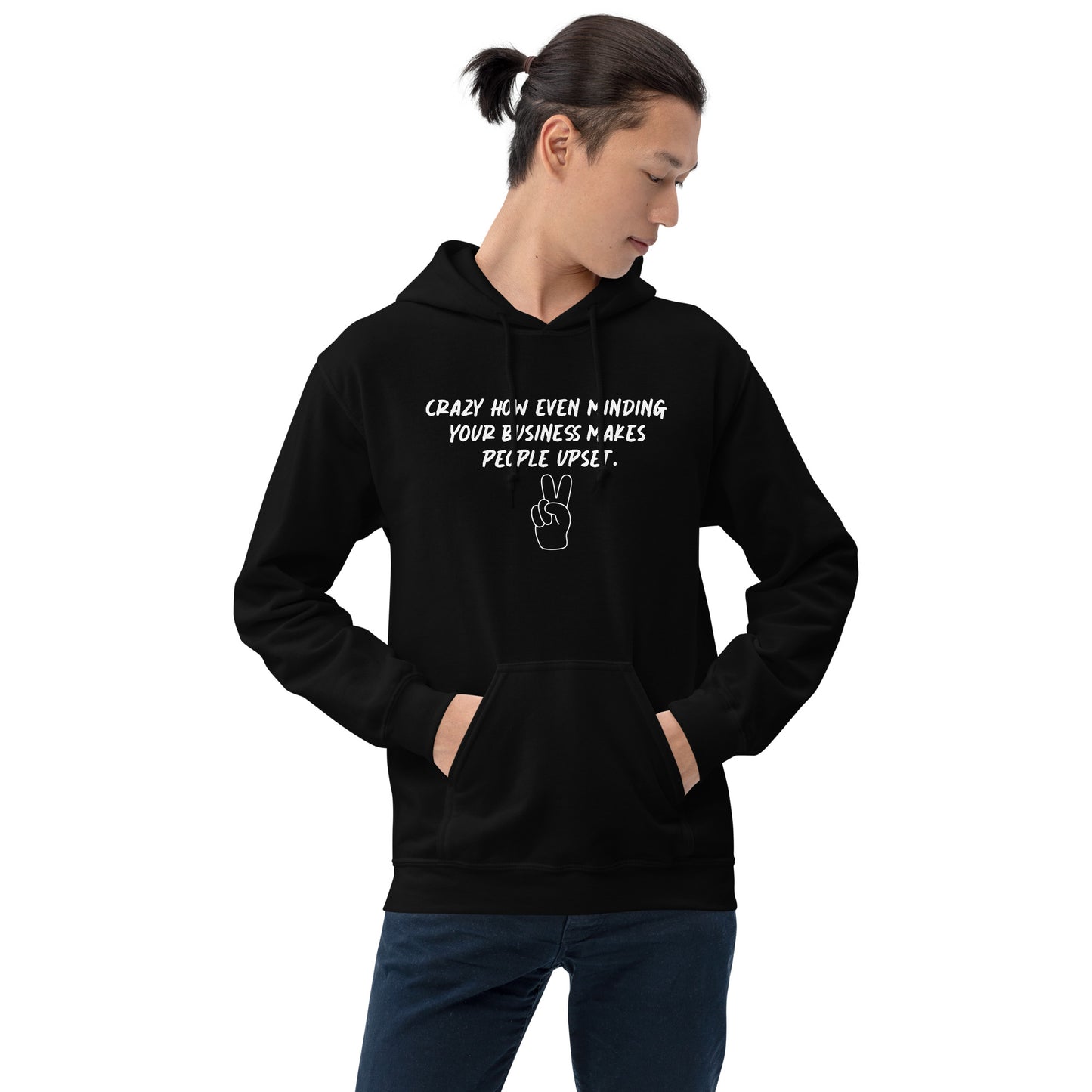 Men Minding Business Hoodie