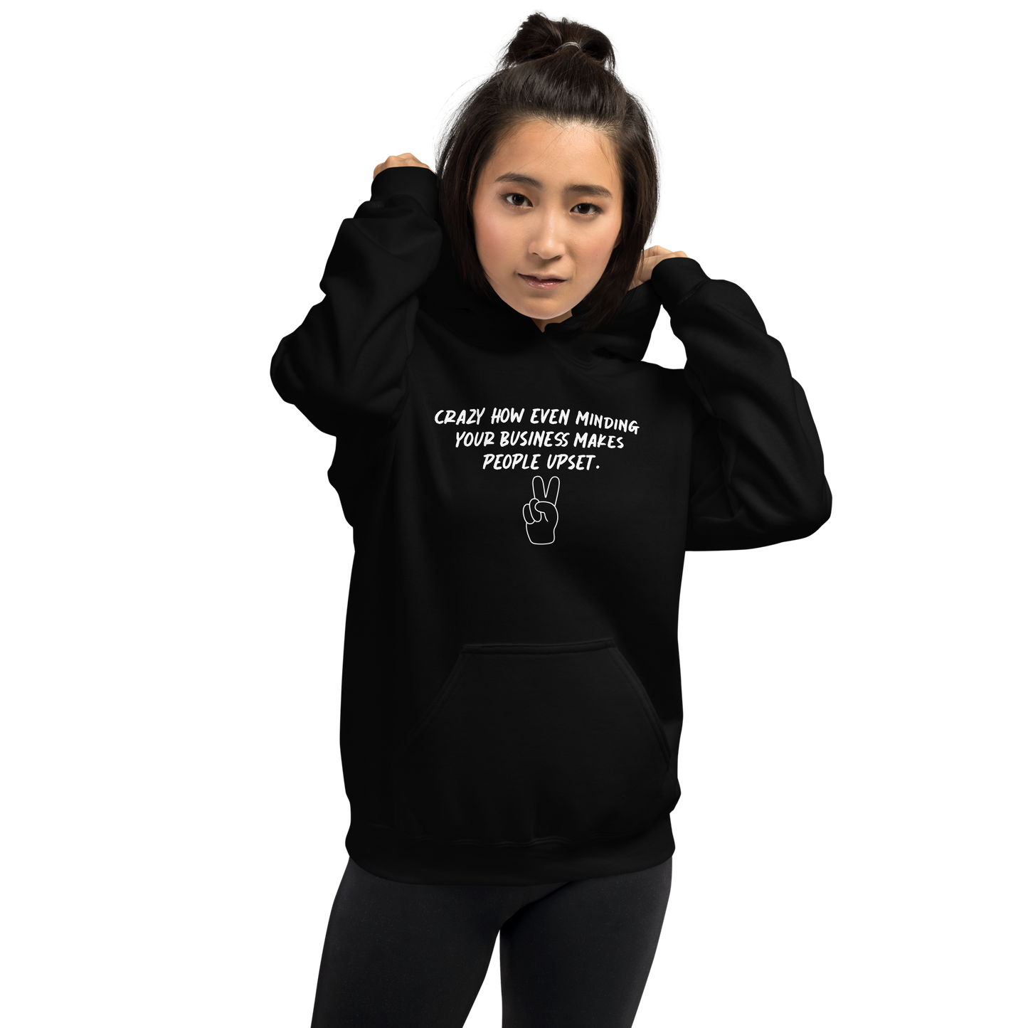 Women Minding Business Hoodie