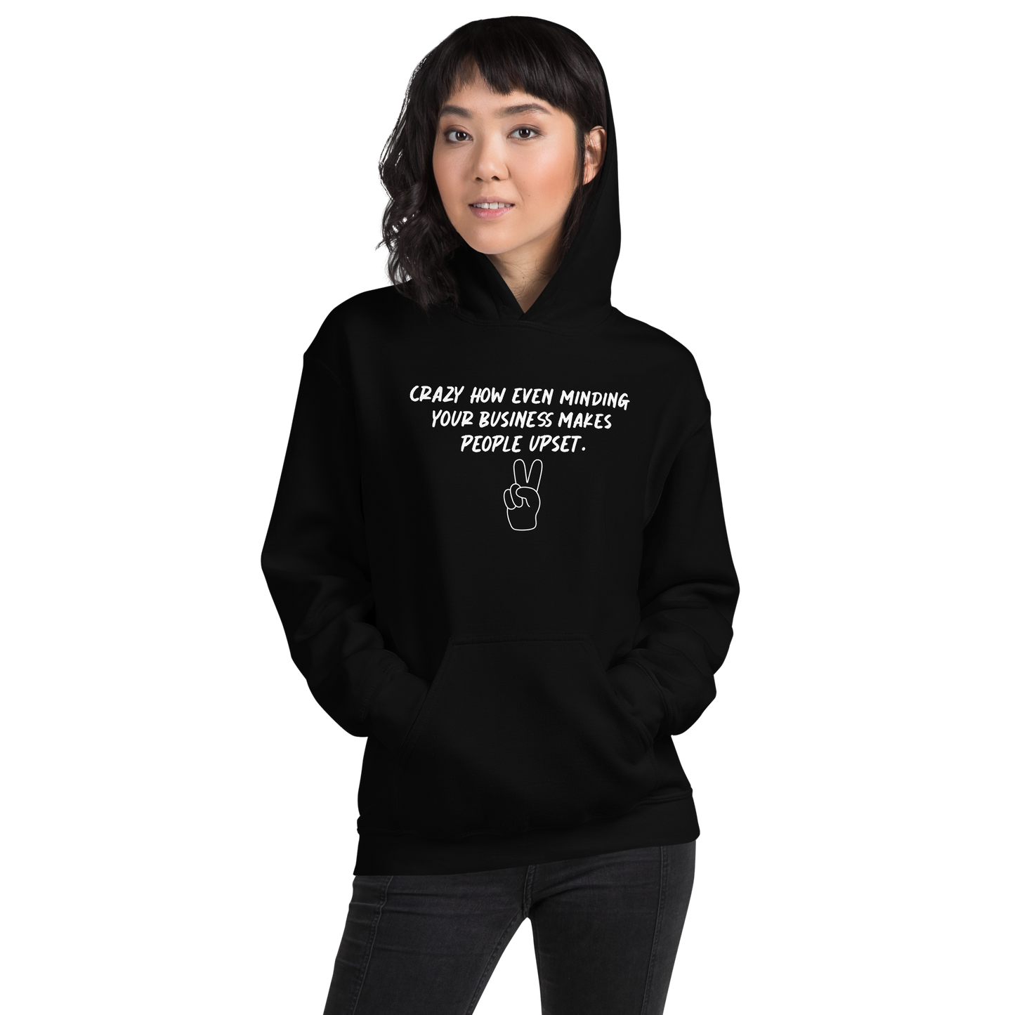 Women Minding Business Hoodie