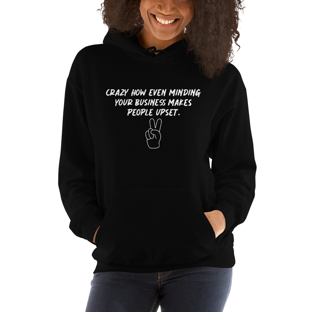 Women Minding Business Hoodie