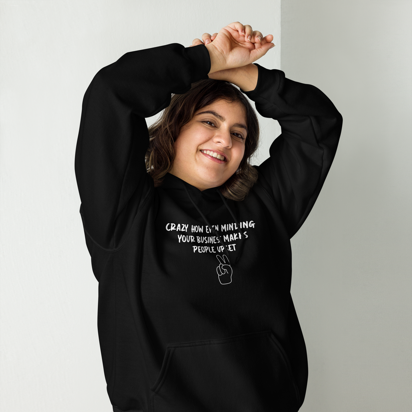 Women Minding Business Hoodie