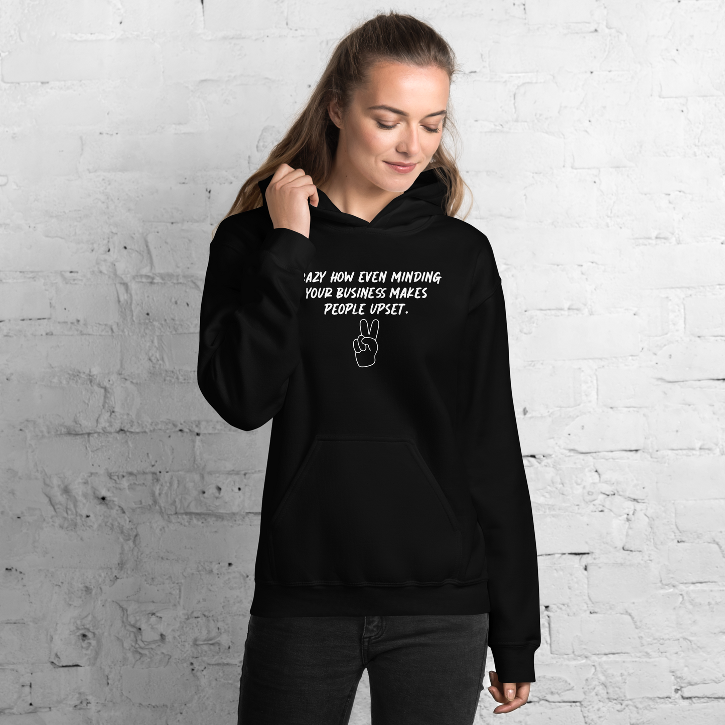 Women Minding Business Hoodie