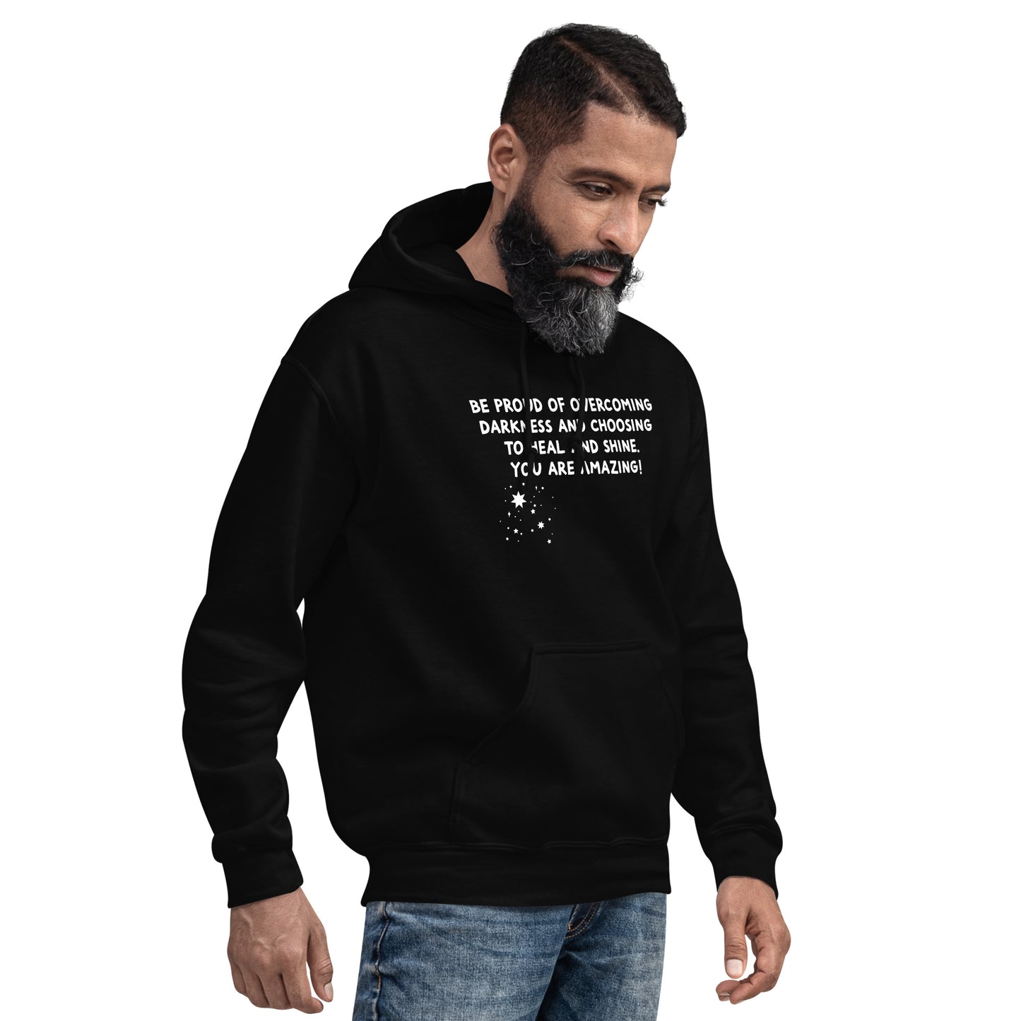 Men heal and shine Hoodie