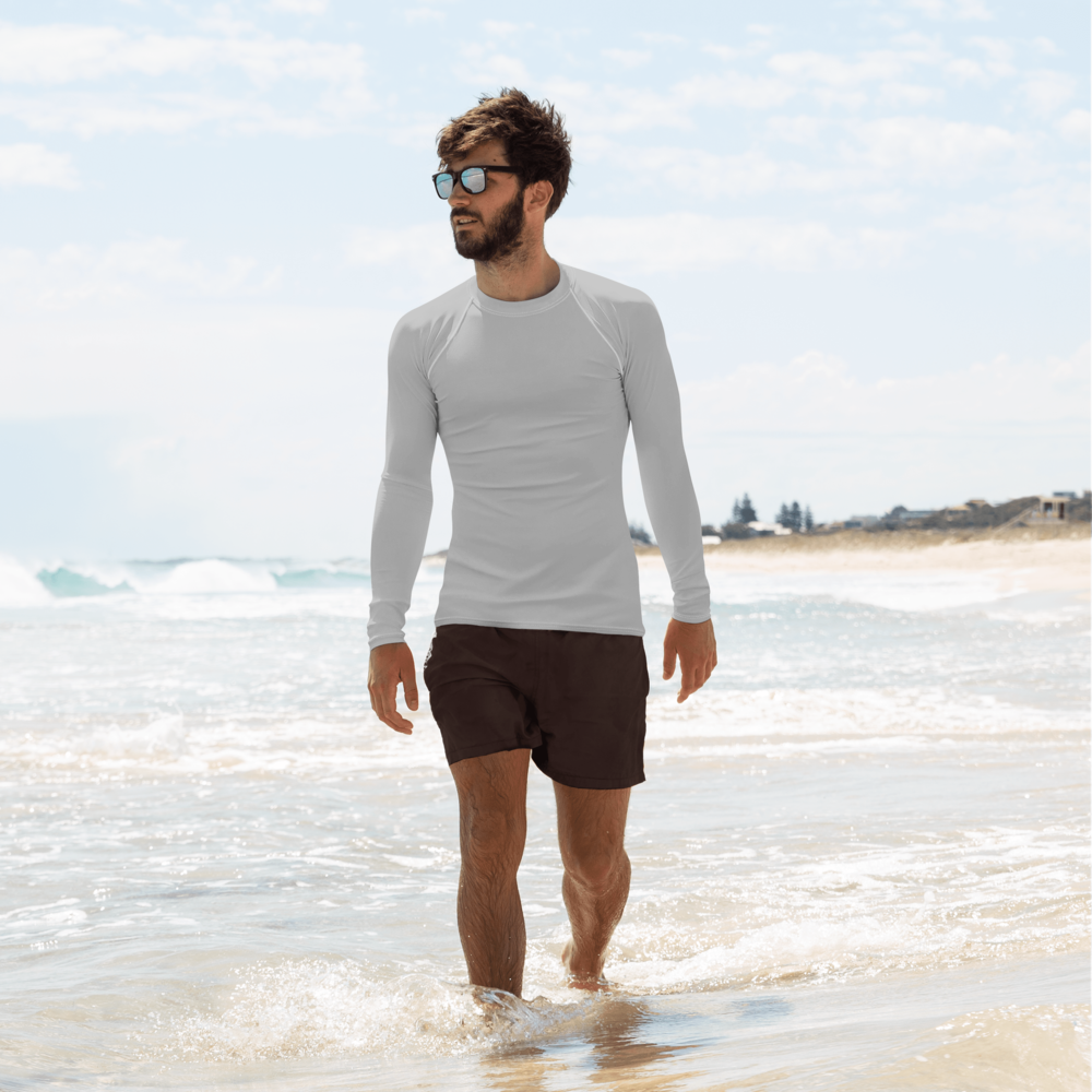 Grey Men's Rash Guard