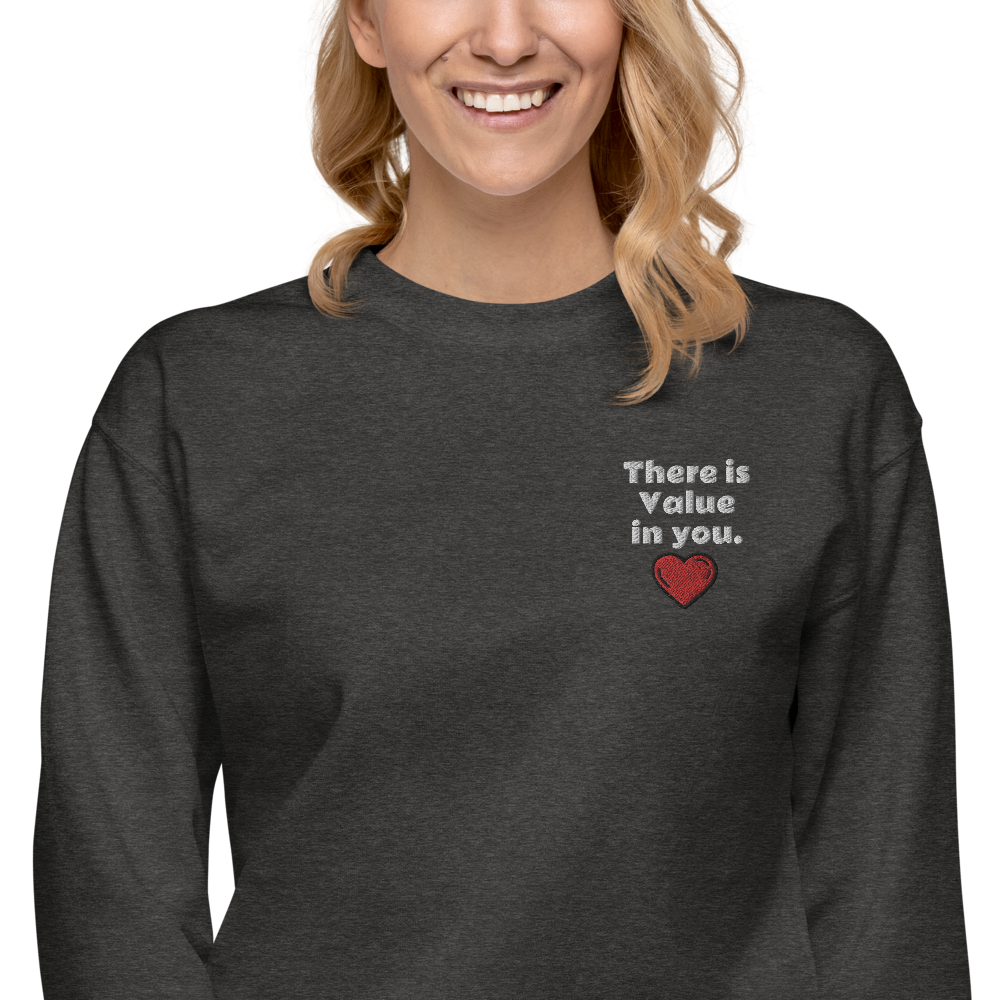 There is value in you Women Fleece Pullover