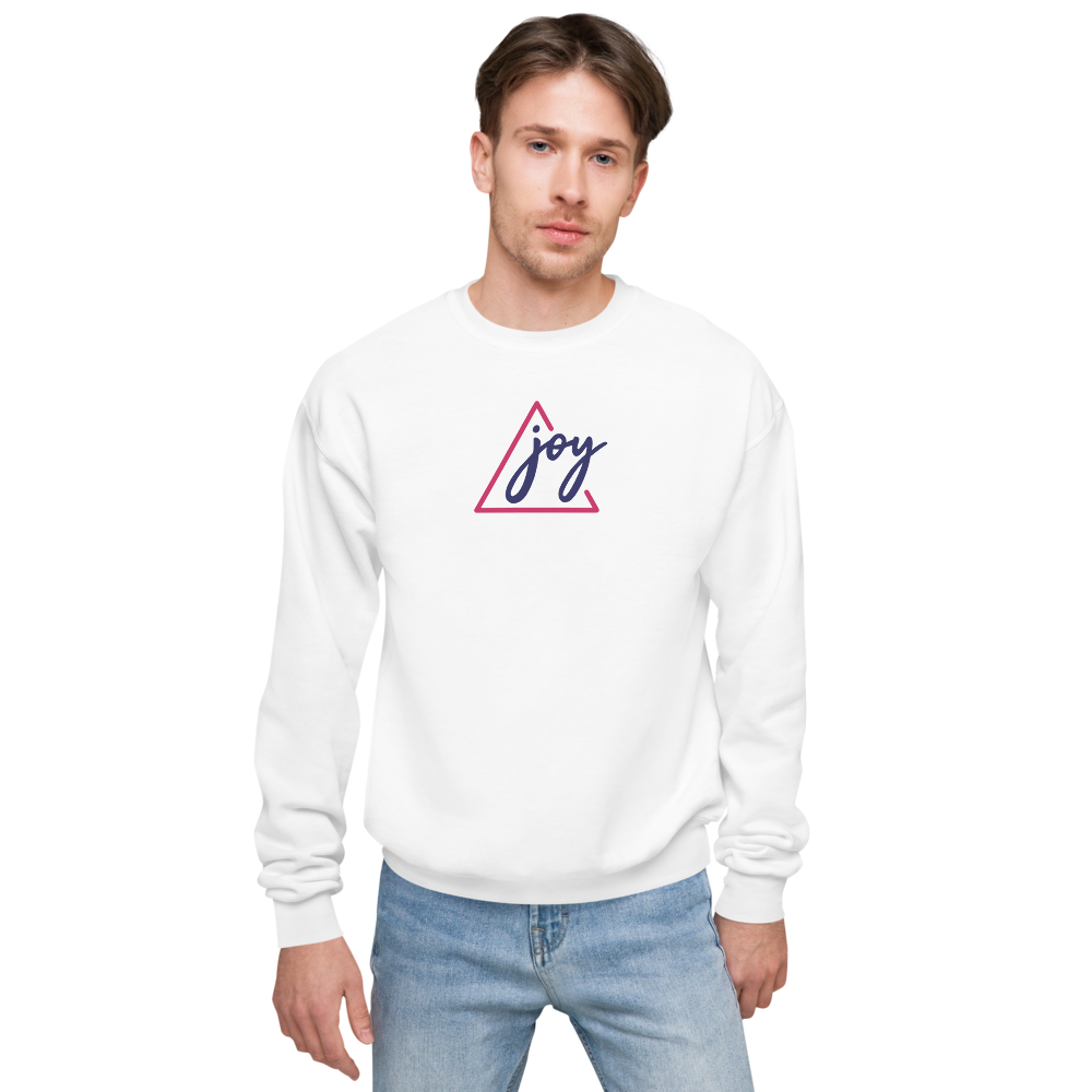 Joy fleece sweatshirt