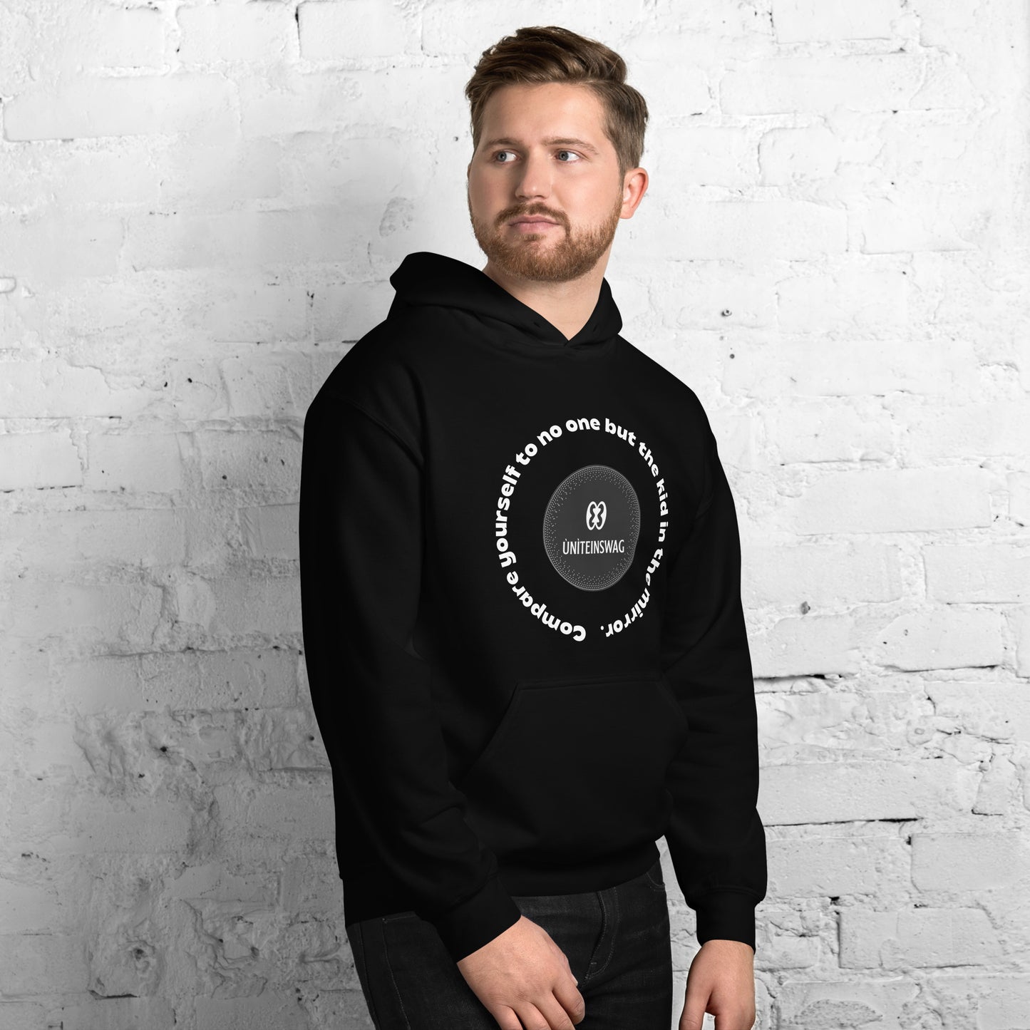 Compare Yourself Men Hoodie