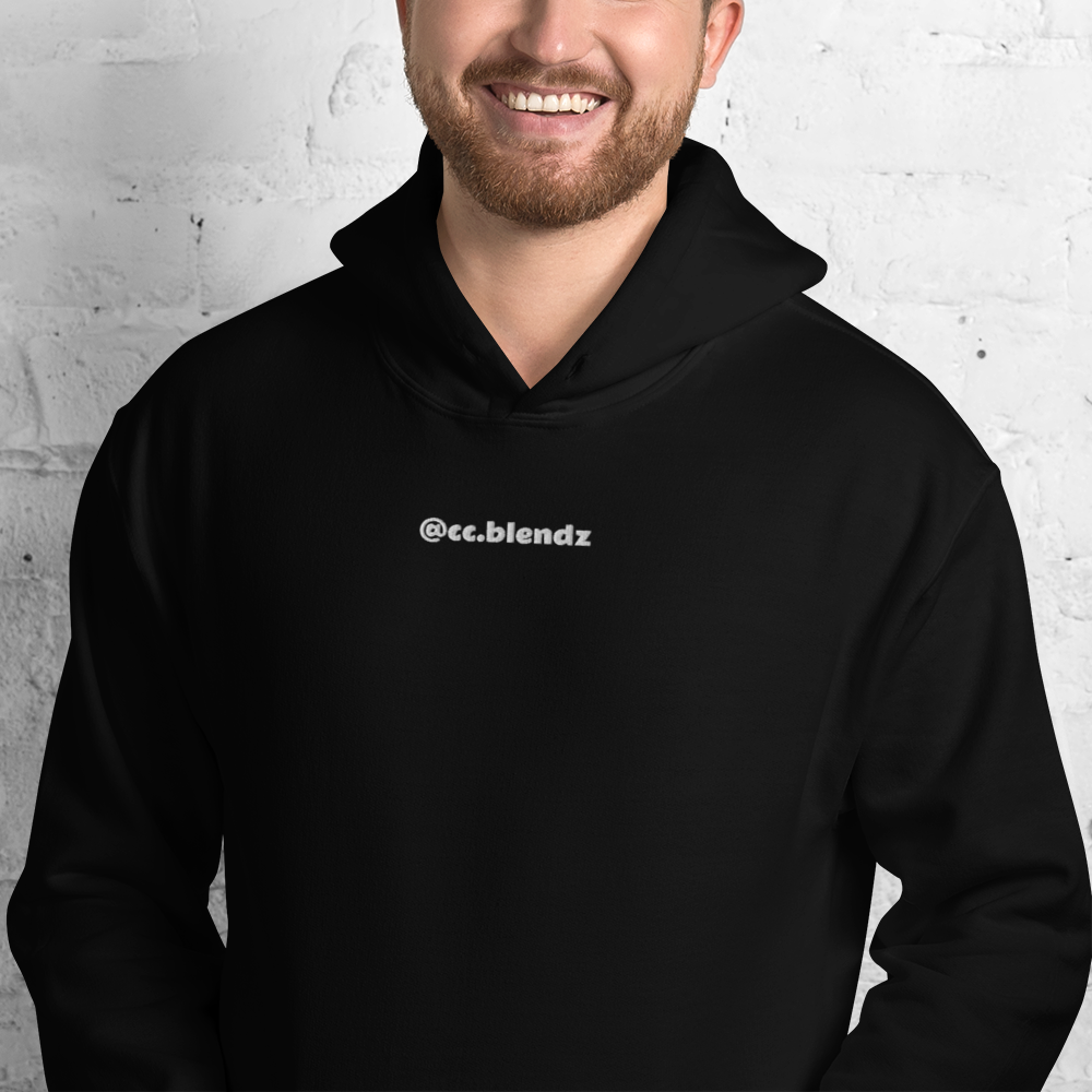 Embroidered CC.blendz Men Hoodie