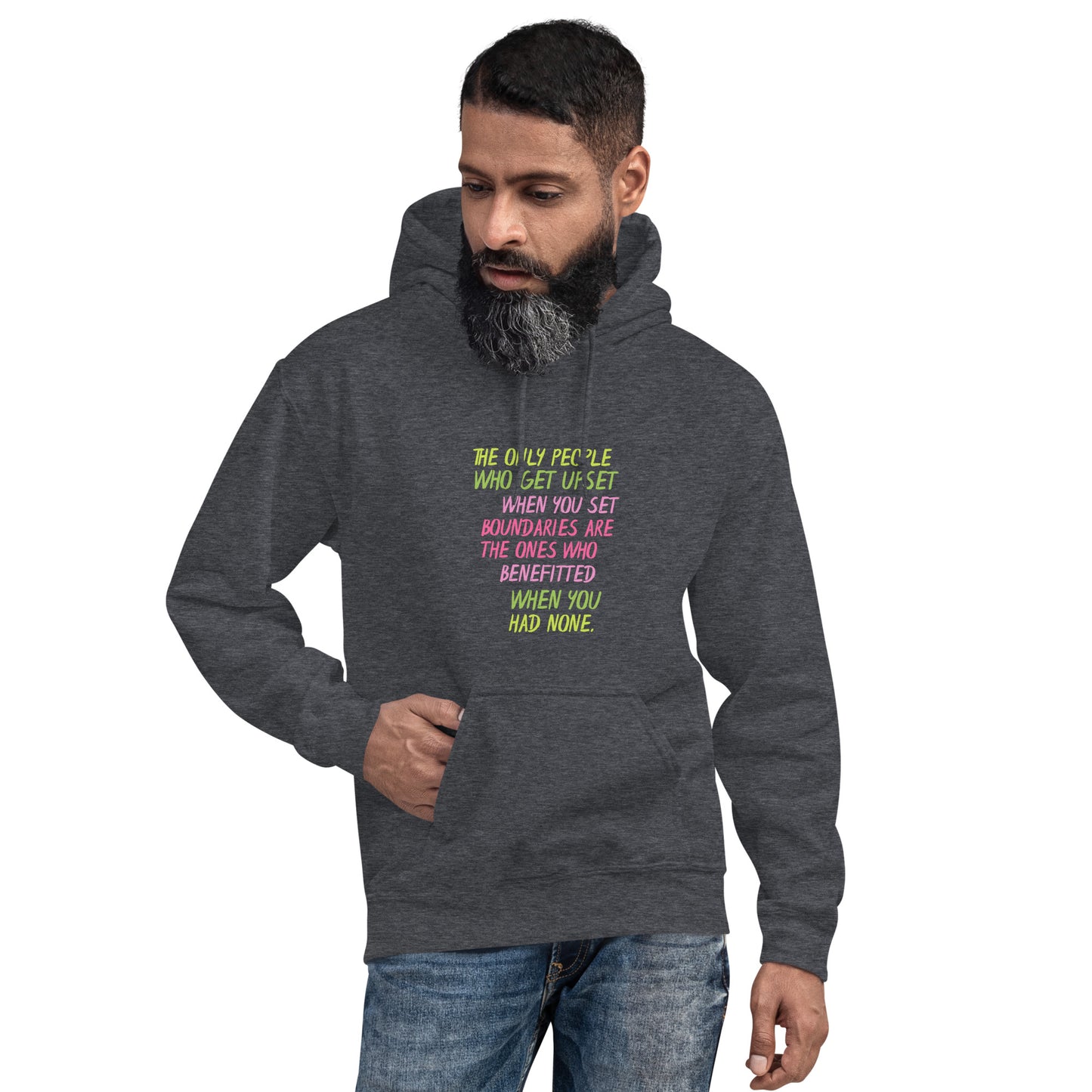 Boundaries Men Hoodie