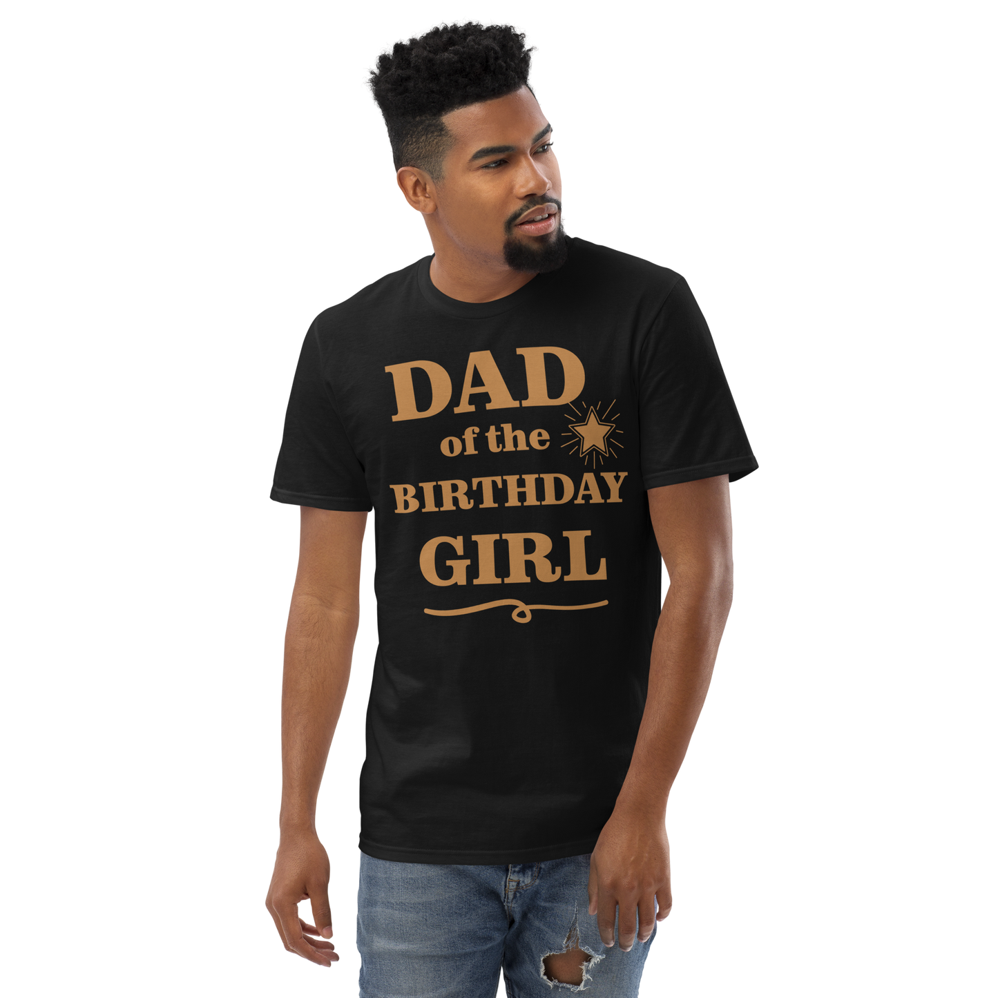 Dad of Bday Girl Men T-Shirt