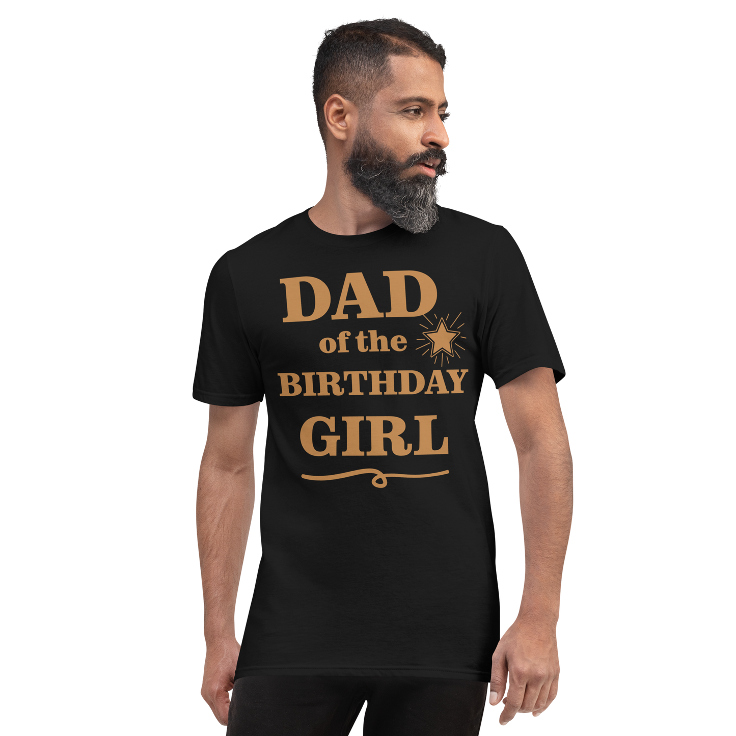 Dad of Bday Girl Men T-Shirt