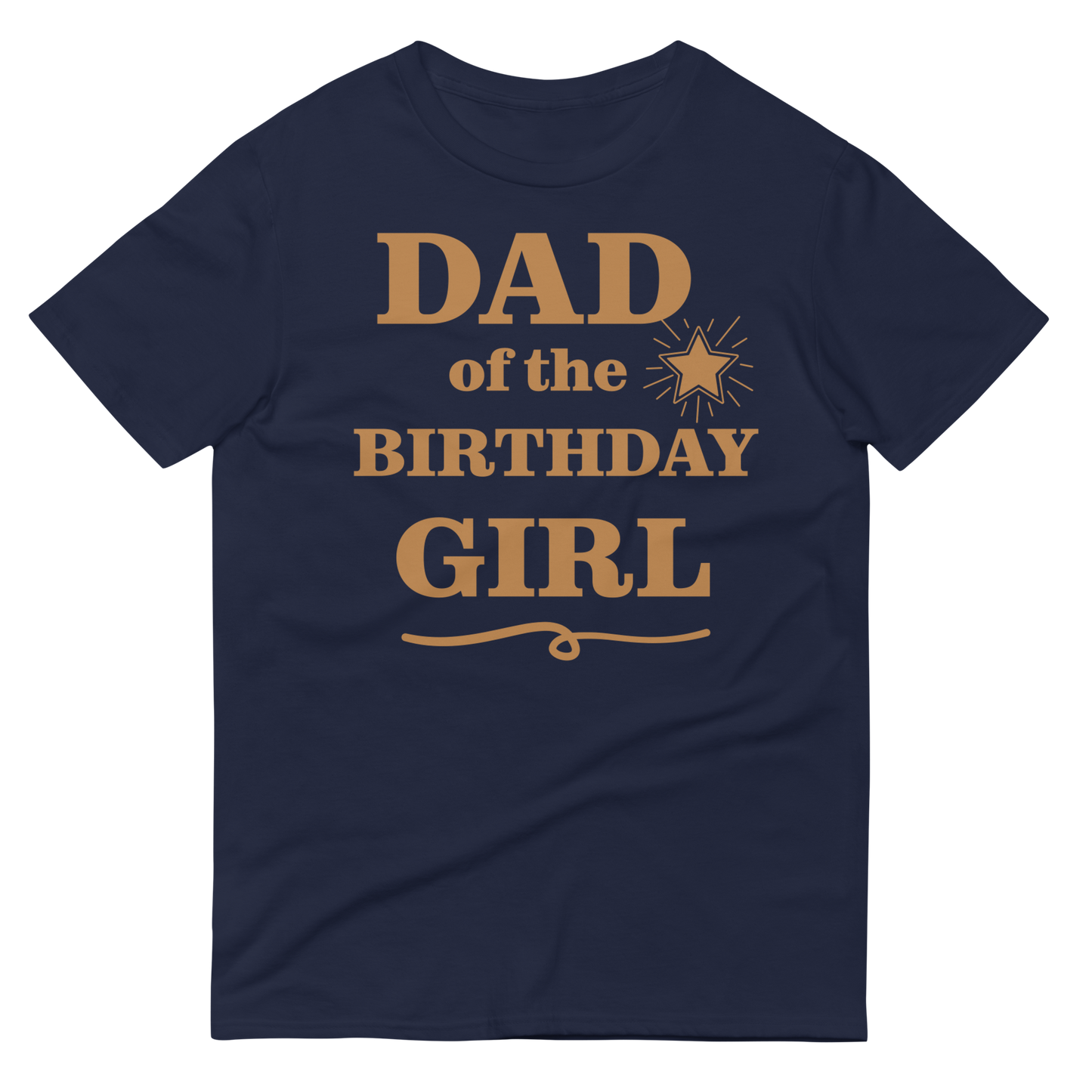 Dad of Bday Girl Men T-Shirt