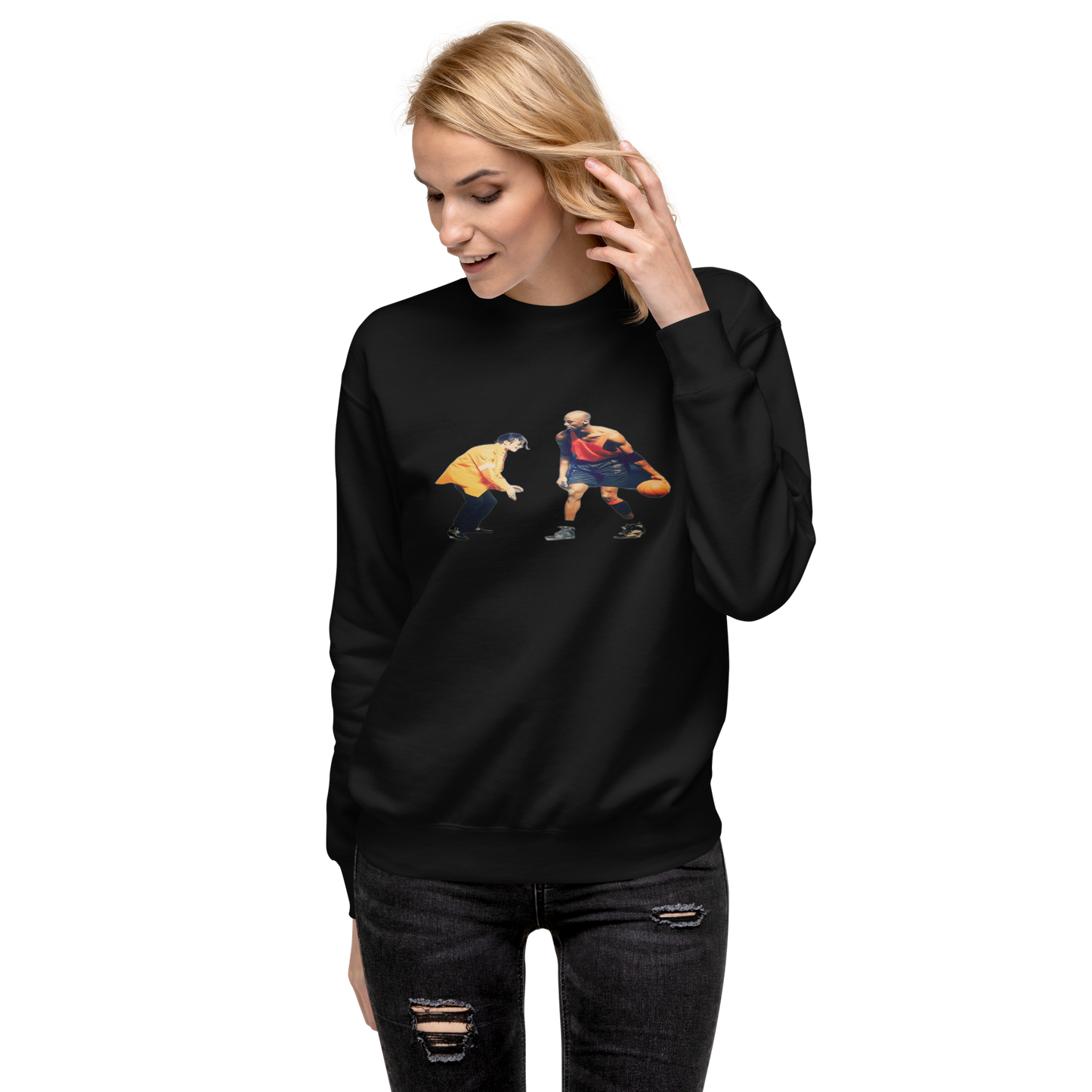 MJ Vs MJ  Women Sweatshirt