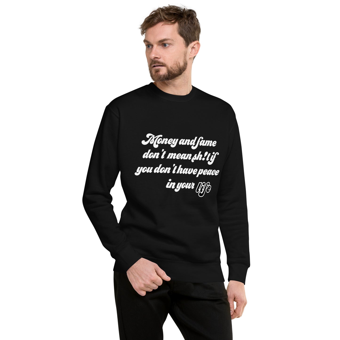 Money and Fame Men Sweatshirt