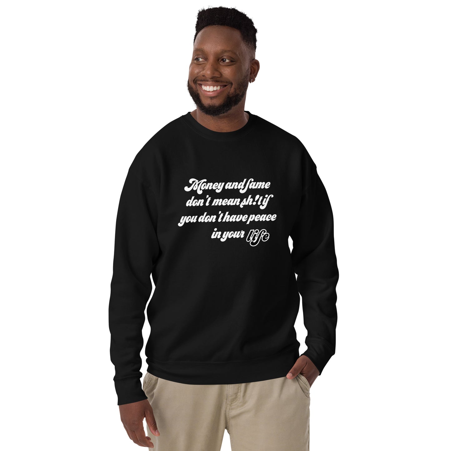 Money and Fame Men Sweatshirt