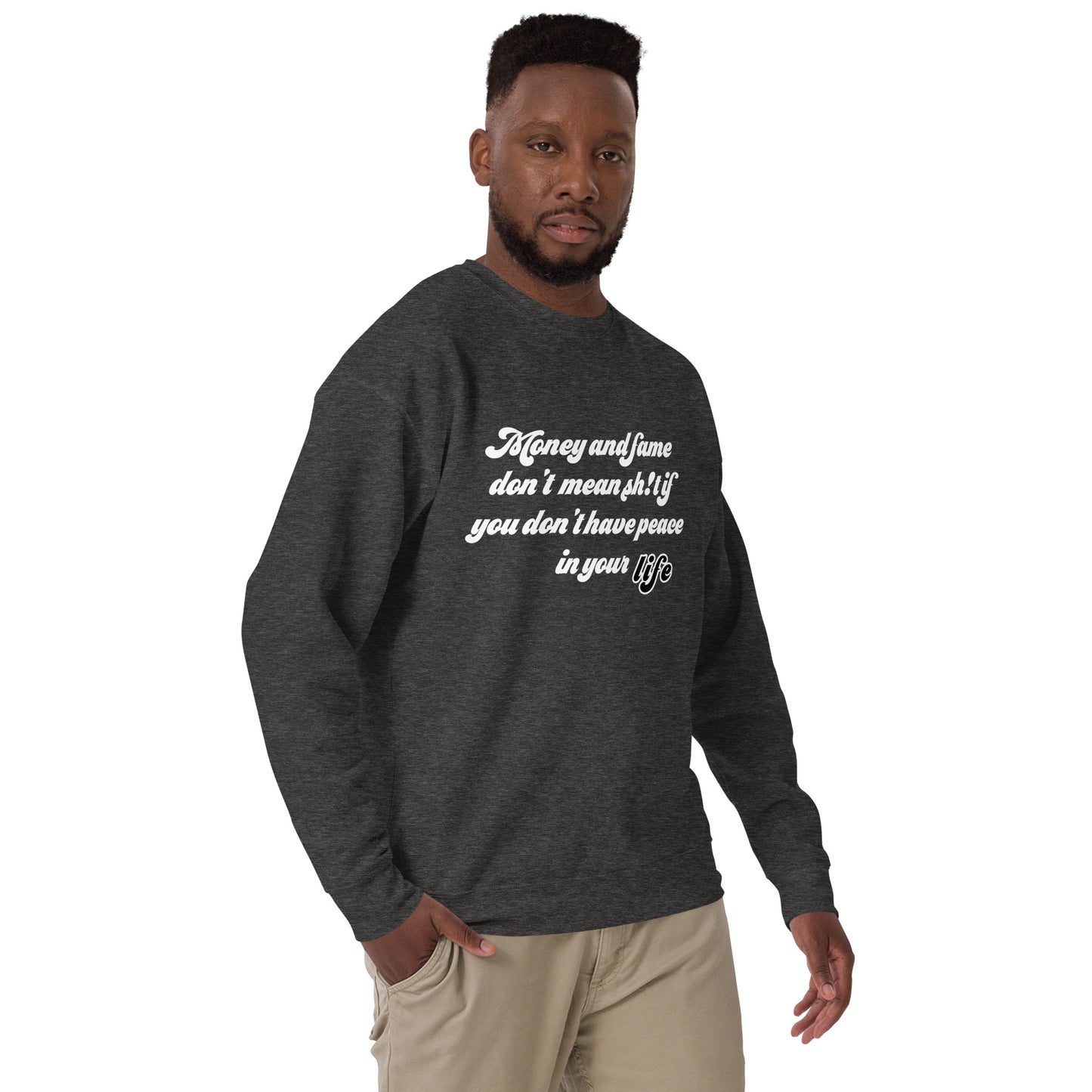 Money and Fame Men Sweatshirt