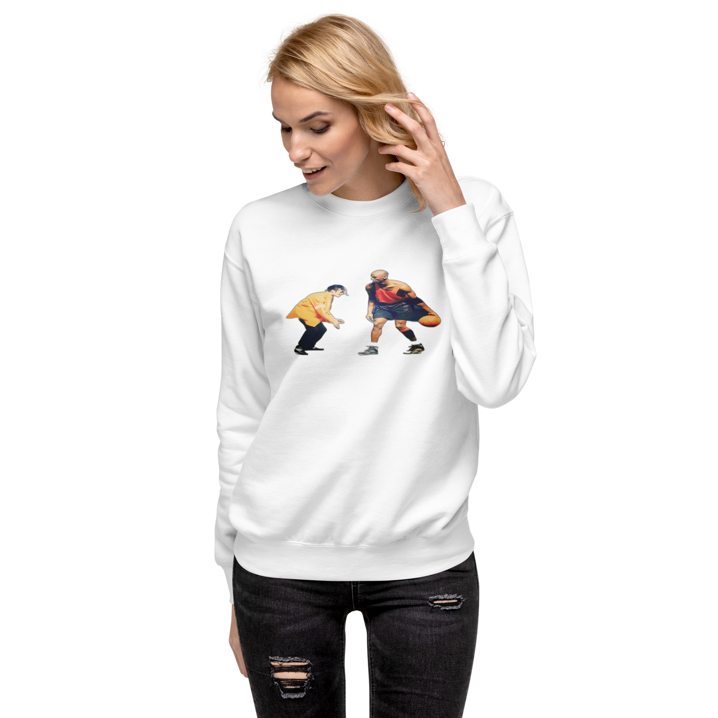 MJ Vs MJ  Women Sweatshirt