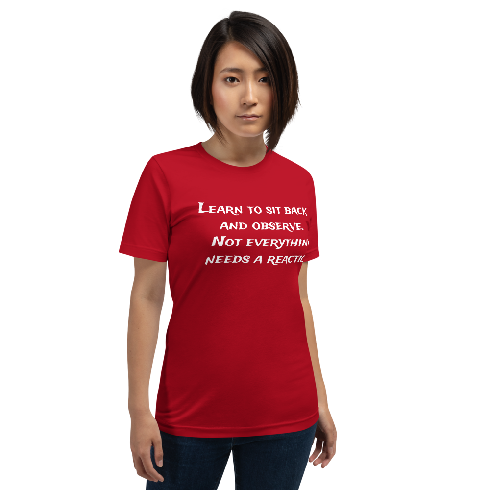 Learn to sit back Women T-Shirt