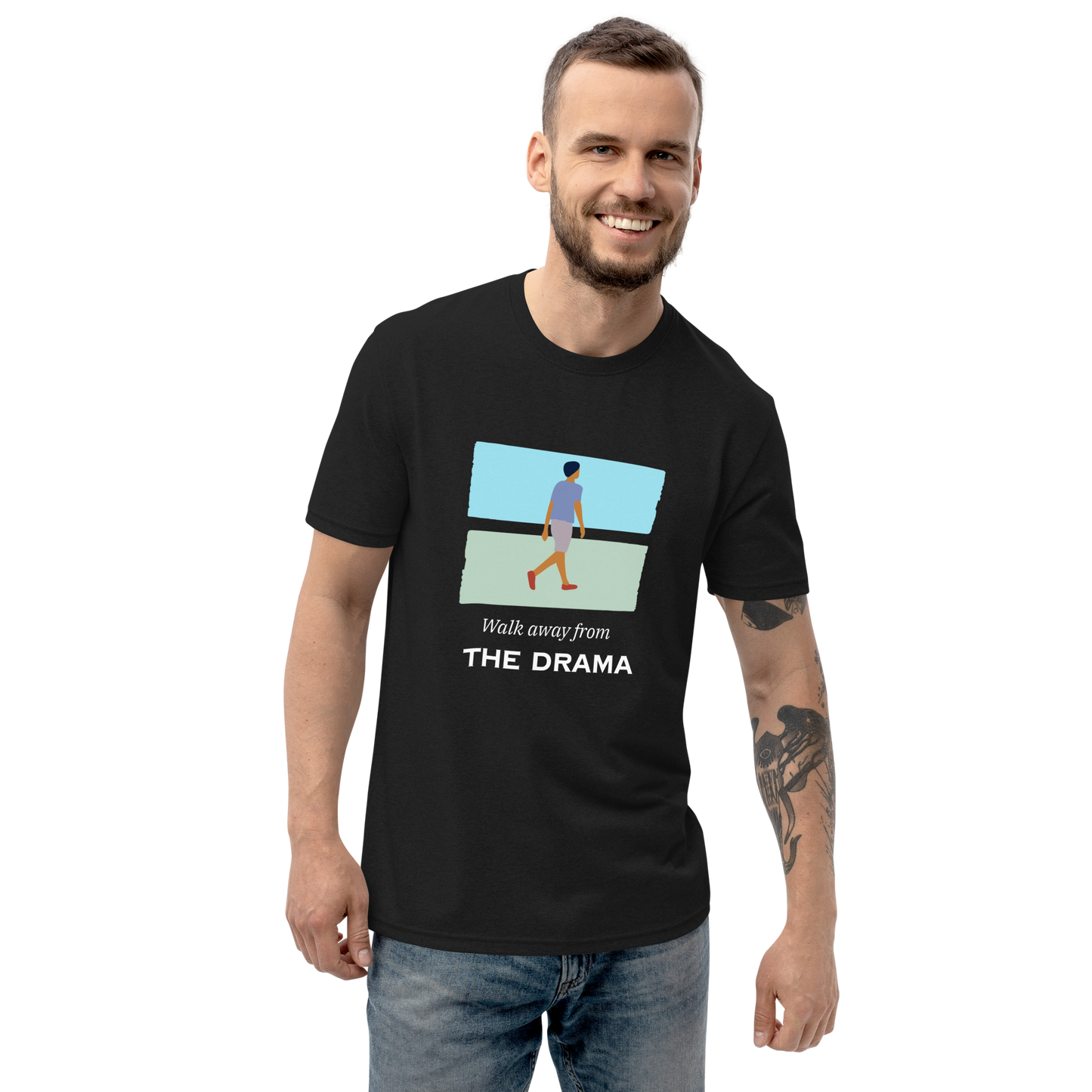 Walk Away From Drama Men T-shirt