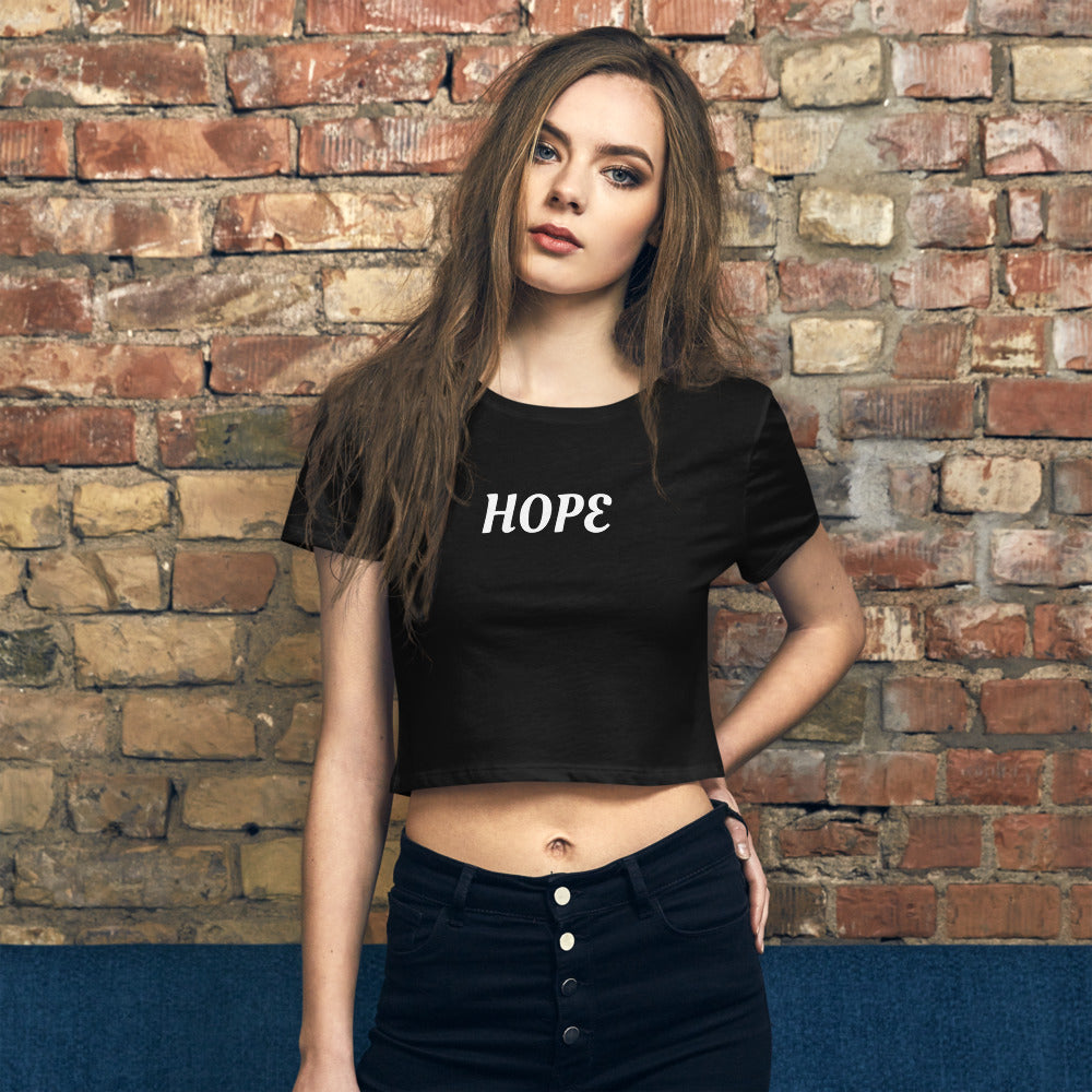 Hope Women Crop Tee