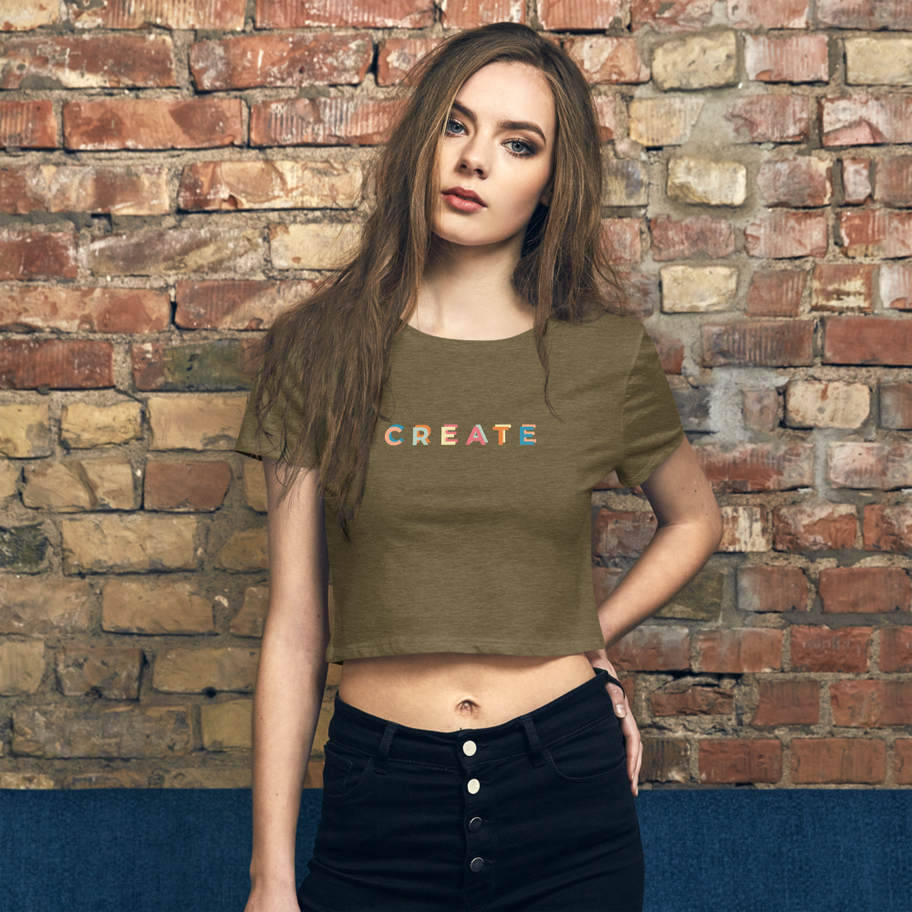 Create Women Crop Tee