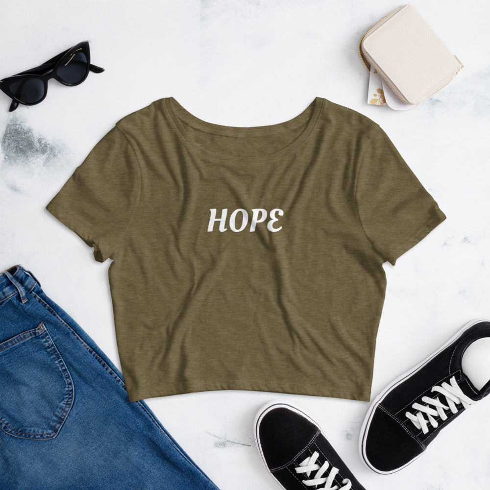 Hope Women Crop Tee