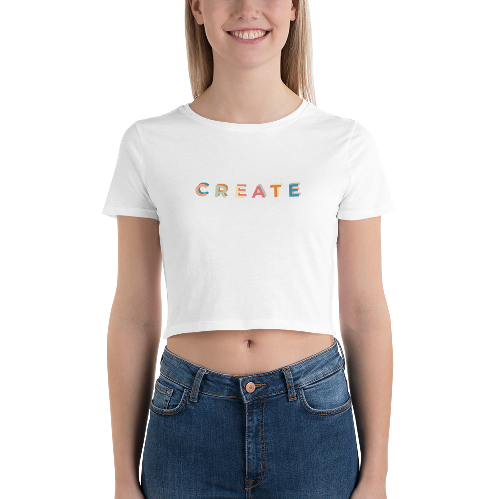 Create Women Crop Tee