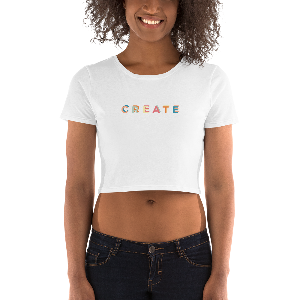 Create Women Crop Tee