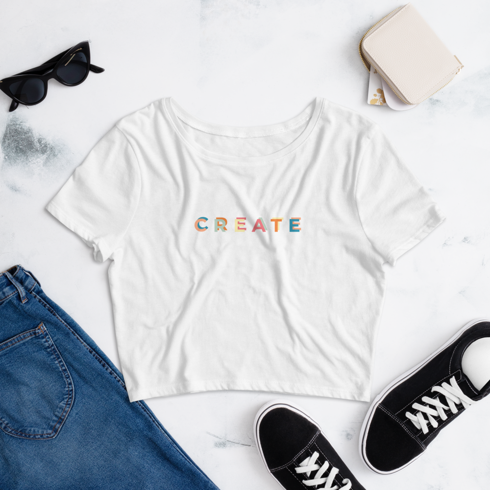 Create Women Crop Tee