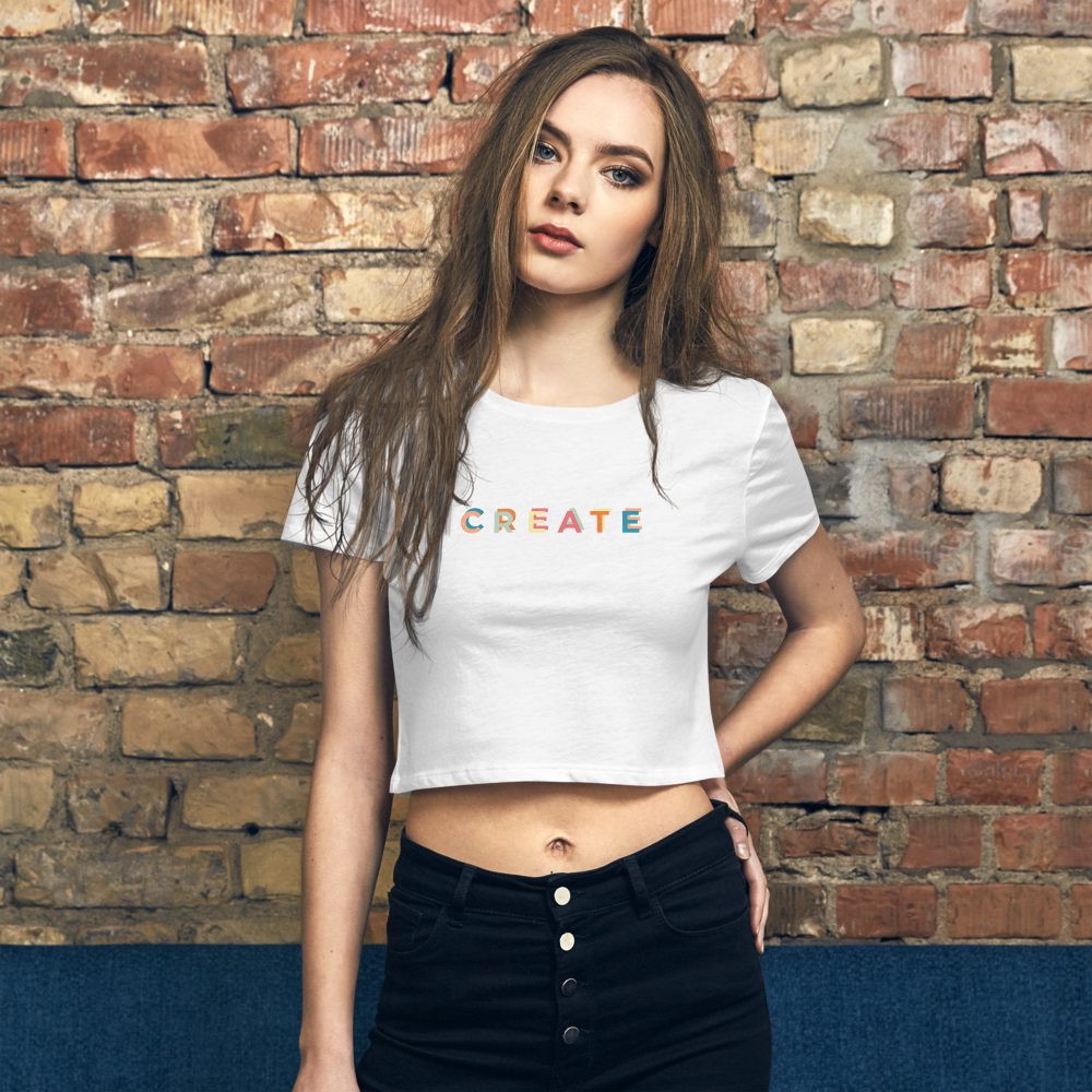 Create Women Crop Tee