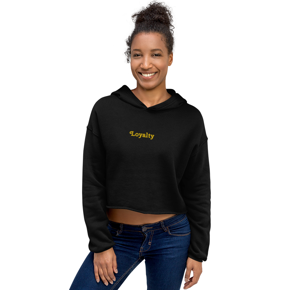 Loyalty Crop Hoodie