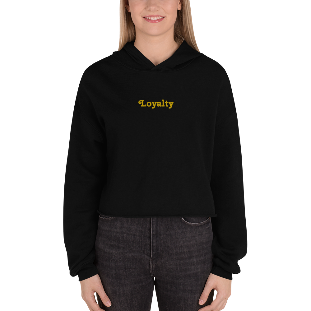 Loyalty Crop Hoodie