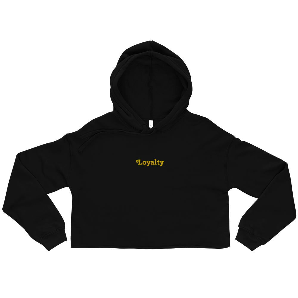 Loyalty Crop Hoodie