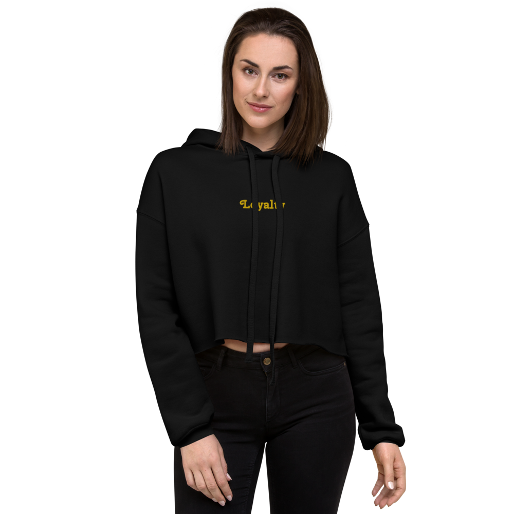 Loyalty Crop Hoodie