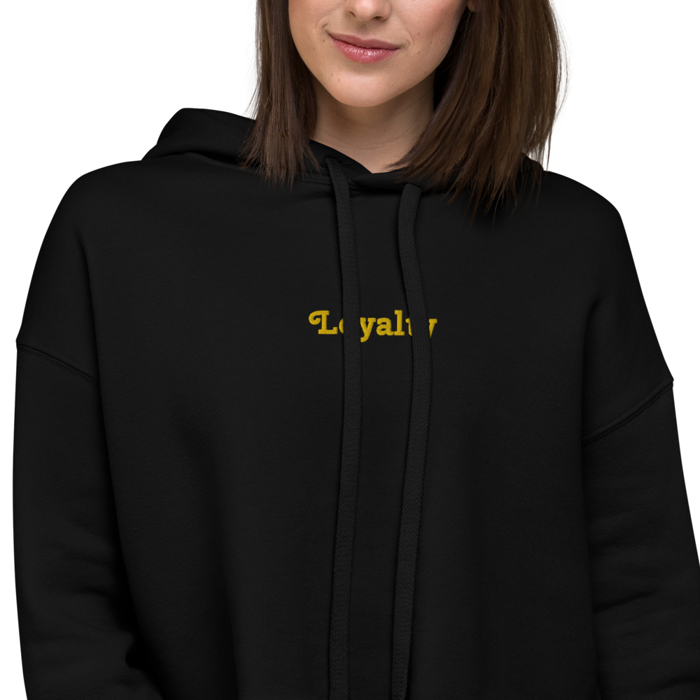 Loyalty Crop Hoodie