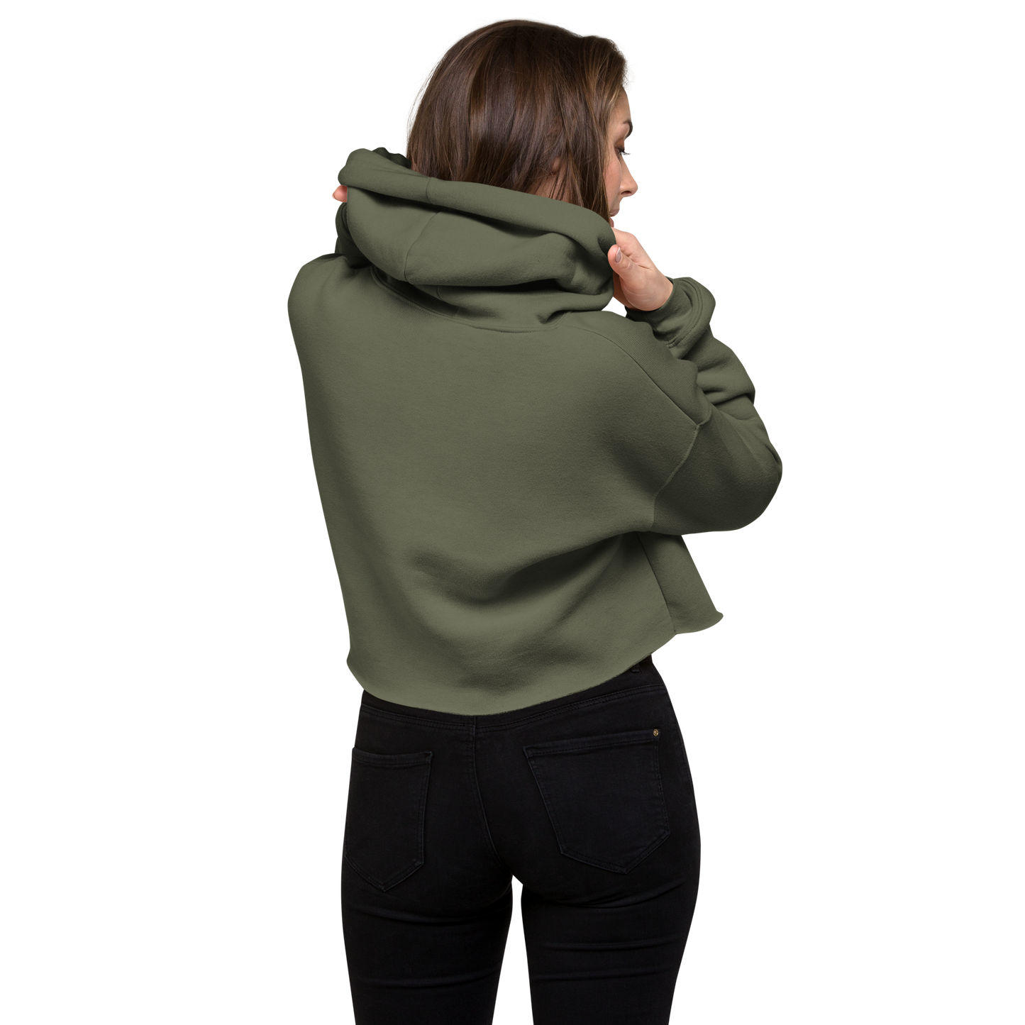 Sometimes Women Crop Hoodie