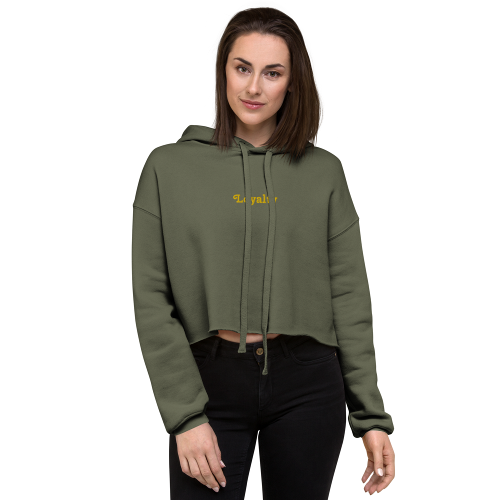 Loyalty Crop Hoodie