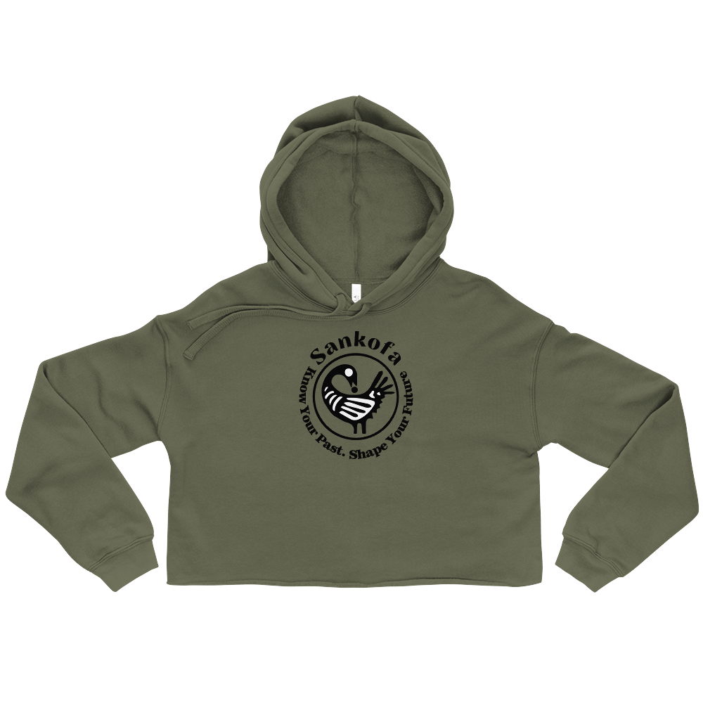 Sankofa Crop Hoodie