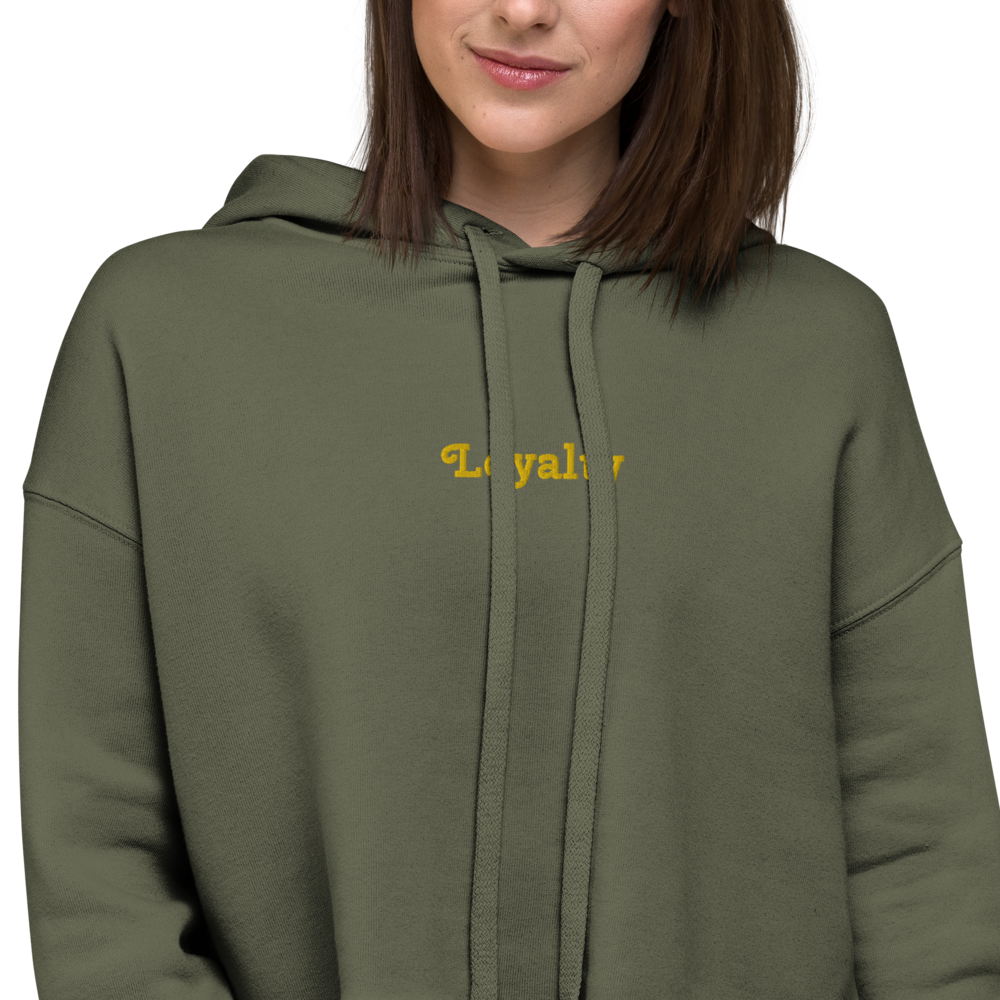 Loyalty Crop Hoodie