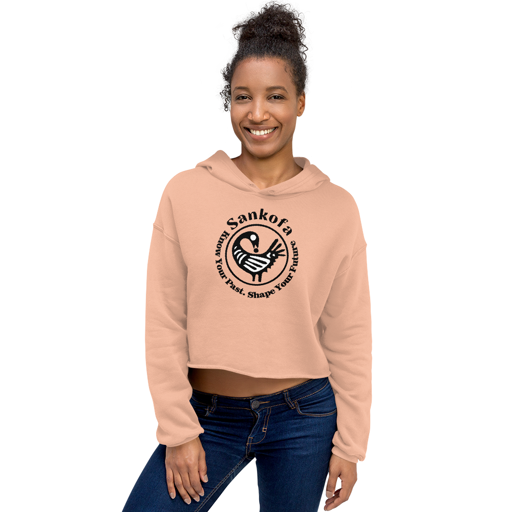 Sankofa Crop Hoodie