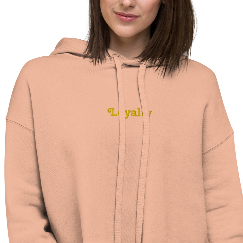 Loyalty Crop Hoodie