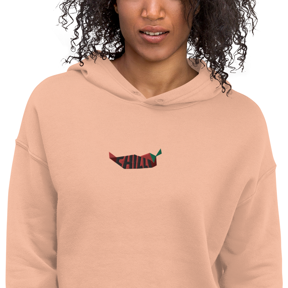 Chillin Crop Hoodie