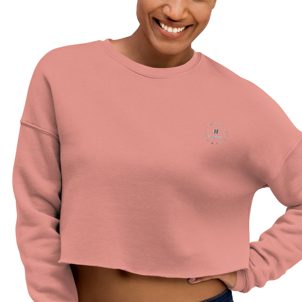 UNITEinswag Logo (Embroidered) Crop Sweatshirt