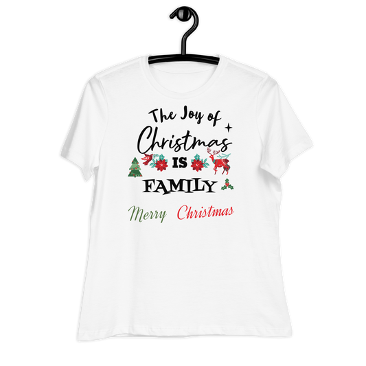 Xmas Women's Relaxed T-Shirt in White